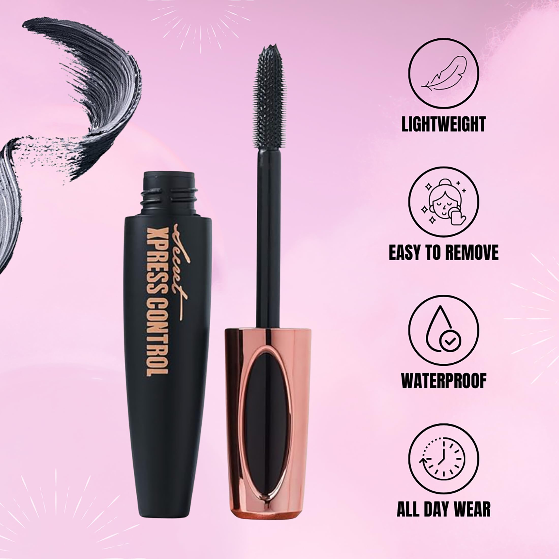 Amazon.com : Silk Fiber Mascara 4D, Lengthening and Thickening